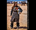 Holly Austin jousting at the Larimer County Fair