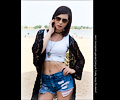 Lily model shoot
