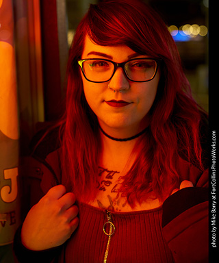 Hannah model shoot