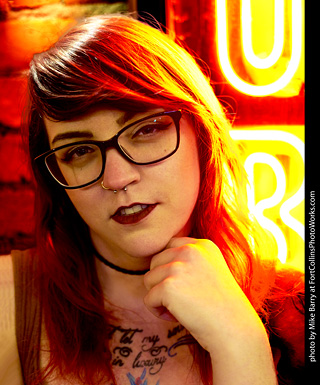 Hannah model shoot