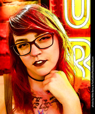 Hannah model shoot