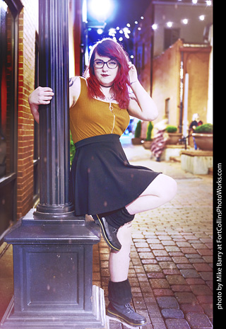 Hannah model shoot