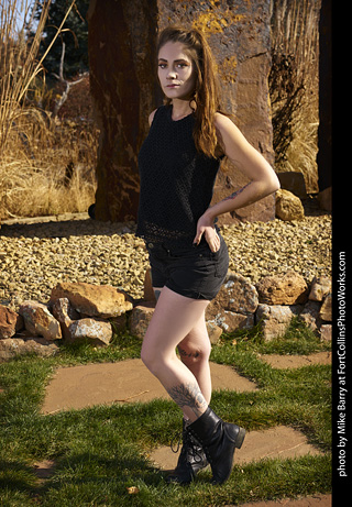Grace model shoot