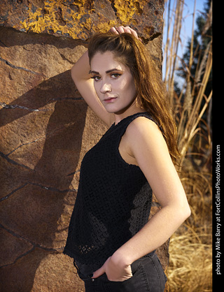 Grace model shoot