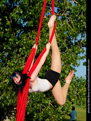 Circus photo shoot
