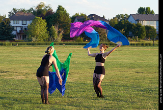 Circus photo shoot