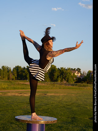 Circus photo shoot