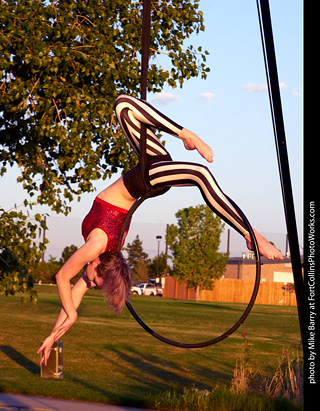 Circus photo shoot