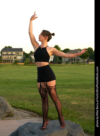 Circus photo shoot