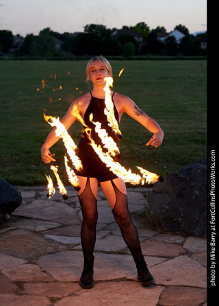 Circus photo shoot