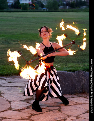 Circus photo shoot