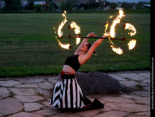 Circus photo shoot