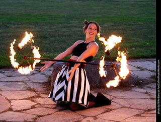 Circus photo shoot