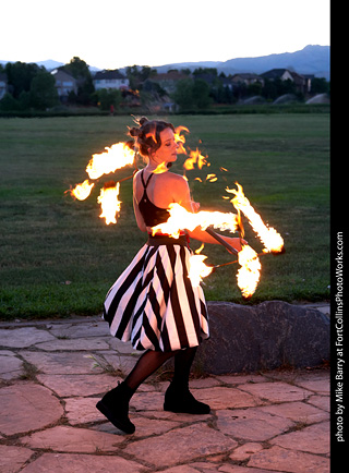 Circus photo shoot