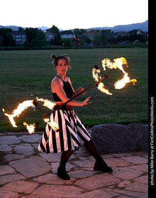 Circus photo shoot