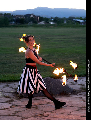 Circus photo shoot