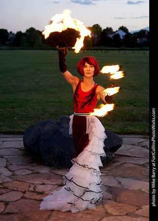 Circus photo shoot