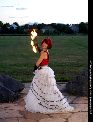 Circus photo shoot
