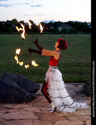 Circus photo shoot