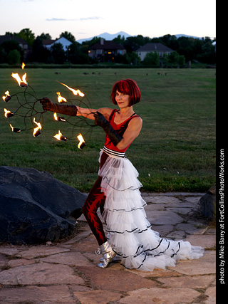 Circus photo shoot
