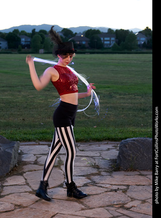 Circus photo shoot