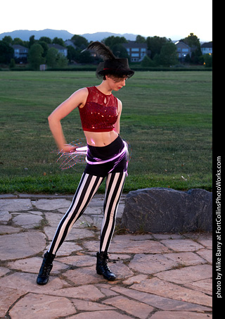 Circus photo shoot