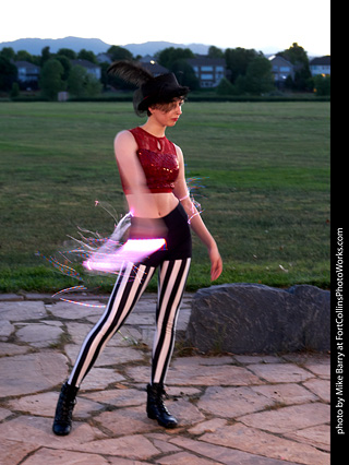 Circus photo shoot