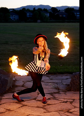 Circus photo shoot