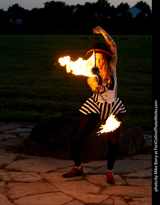 Circus photo shoot