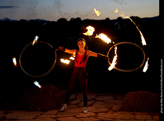 Circus photo shoot