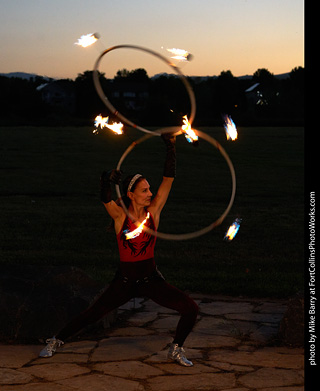 Circus photo shoot