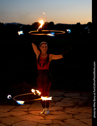 Circus photo shoot