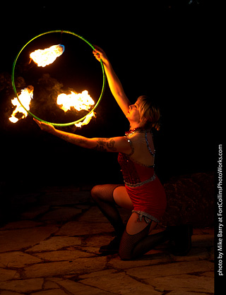 Circus photo shoot