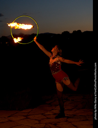 Circus photo shoot