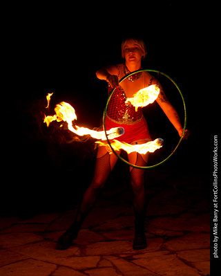 Circus photo shoot