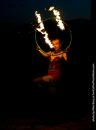 Circus photo shoot