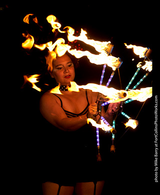 Circus photo shoot
