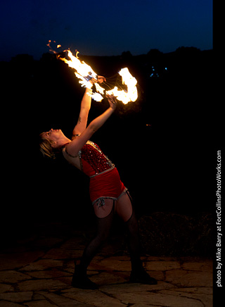 Circus photo shoot