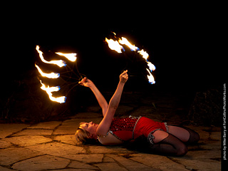 Circus photo shoot
