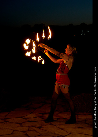 Circus photo shoot