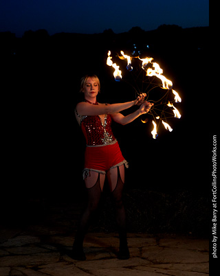 Circus photo shoot