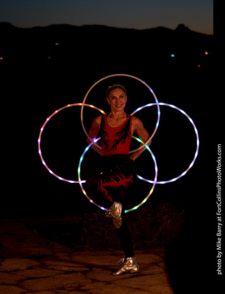 Circus photo shoot