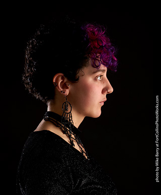 Oona model shoot