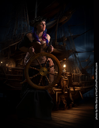 Jennifer dark pirate shoot