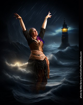 Jennifer dark pirate shoot